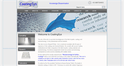 Desktop Screenshot of coatingsys.com